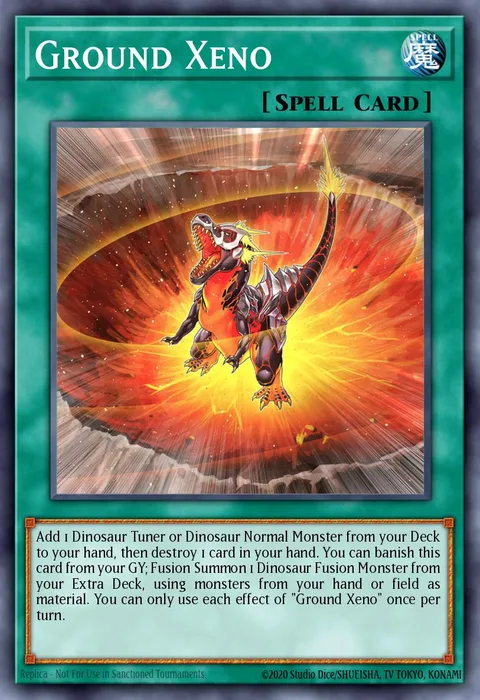 Ground Xeno trading card