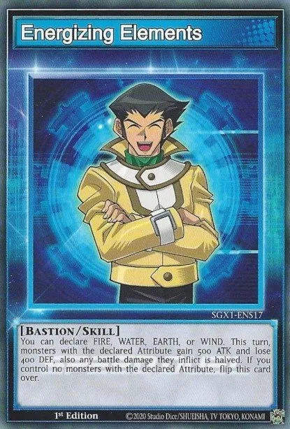 Energizing Elements trading card