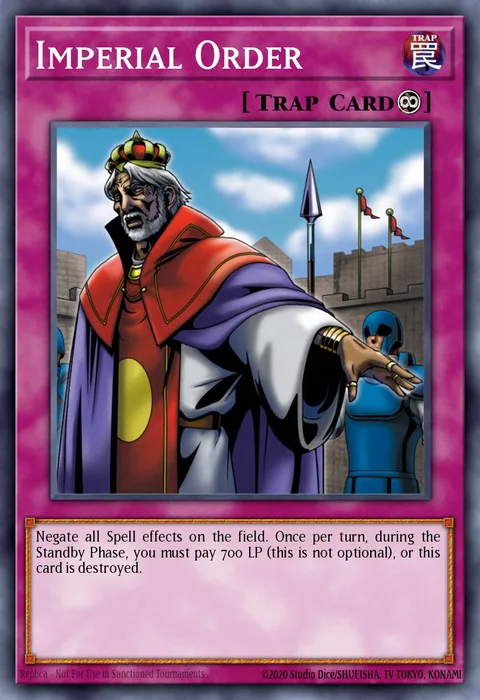 Imperial Order trading card