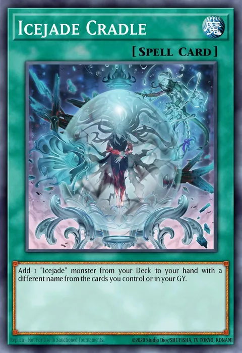 Icejade Cradle trading card