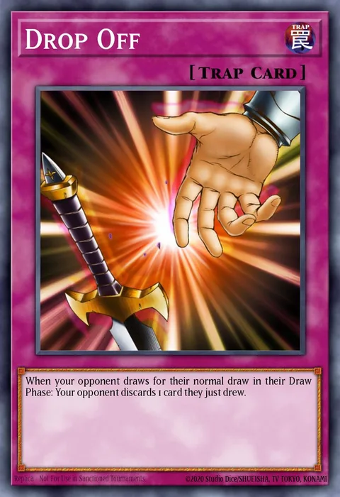 Drop Off trading card