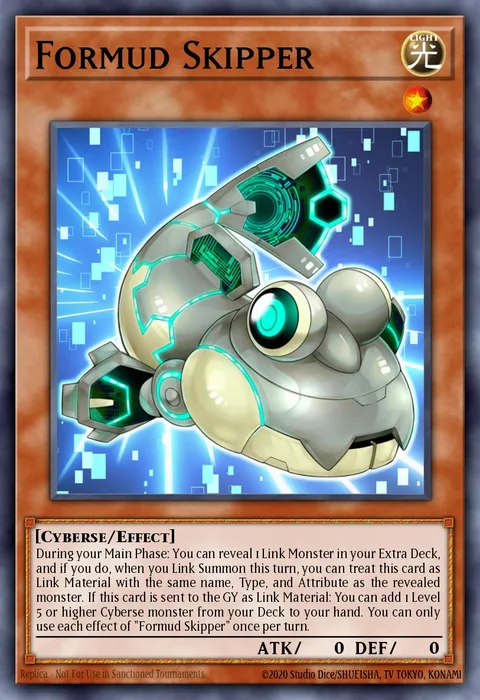 Formud Skipper trading card