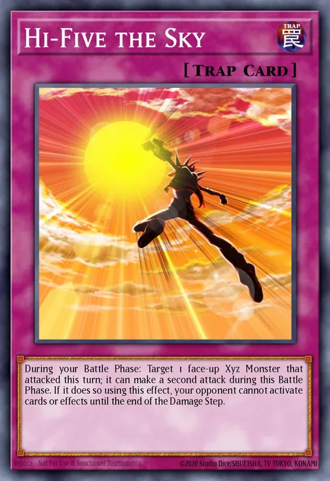 Hi-Five the Sky trading card
