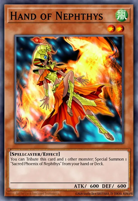 Hand of Nephthys trading card