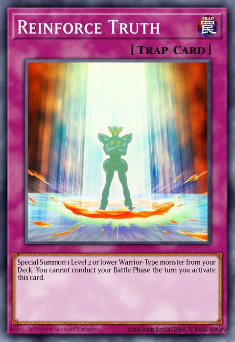 Reinforce Truth trading card