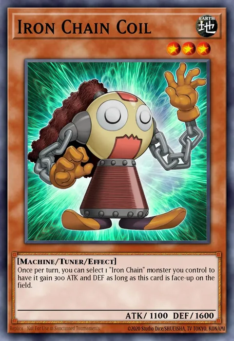 Iron Chain Coil trading card