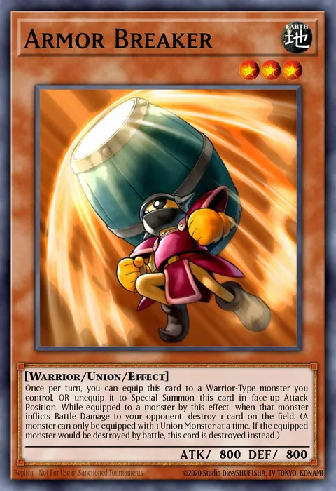 Armor Breaker trading card