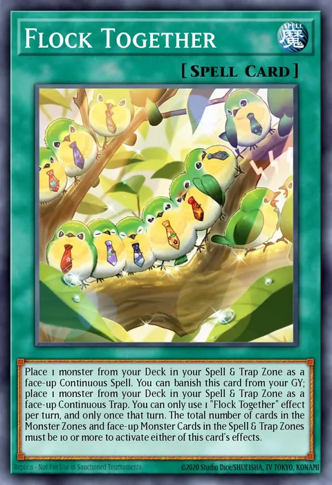 Flock Together trading card