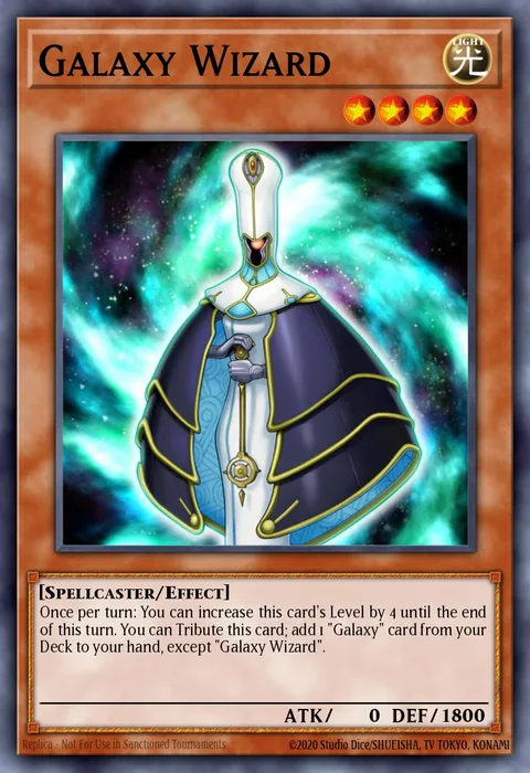 Galaxy Wizard trading card