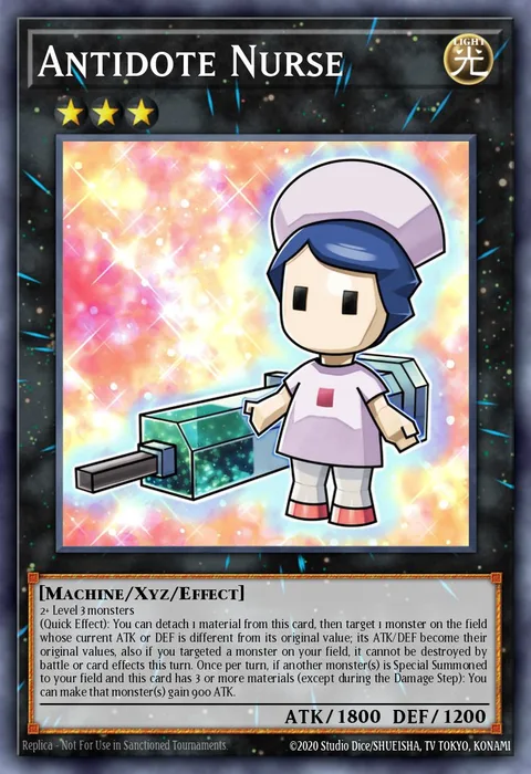 Antidote Nurse trading card