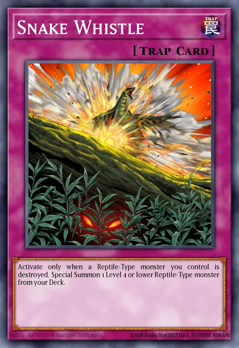 Snake Whistle trading card