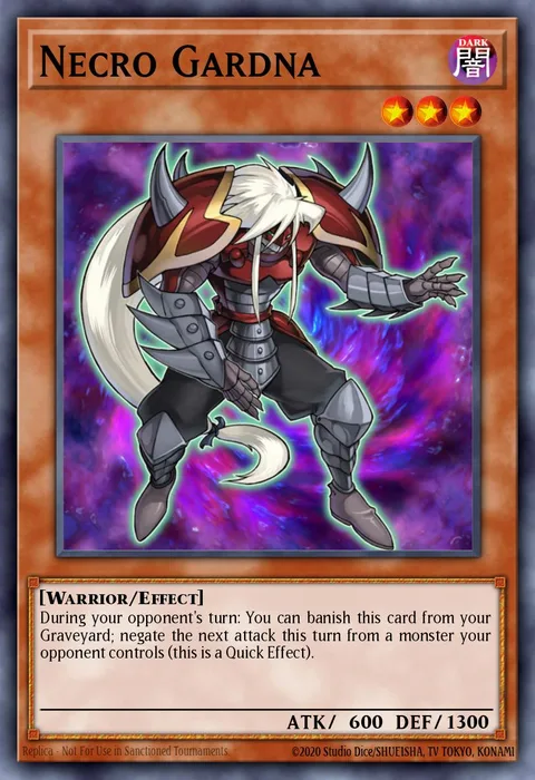 Necro Gardna trading card