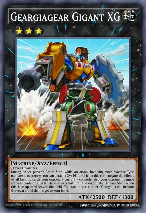 Geargiagear Gigant XG trading card