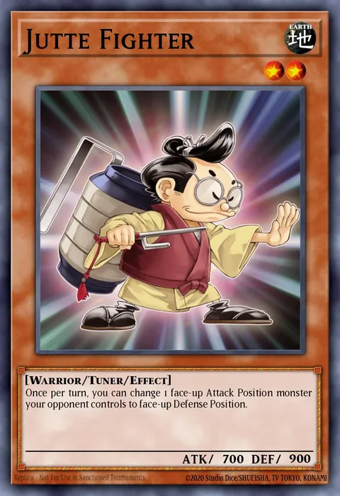 Jutte Fighter trading card