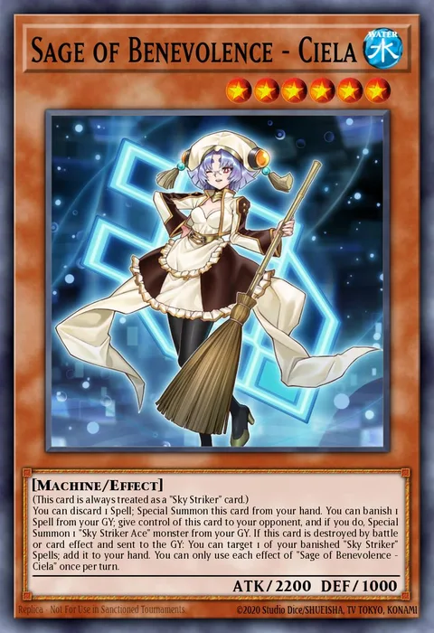 Sage of Benevolence - Ciela trading card