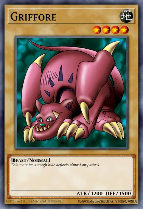 Griffore trading card