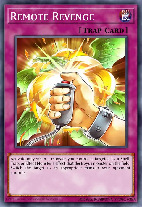 Remote Revenge trading card