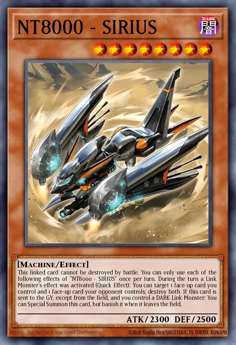 NT8000 - SIRIUS trading card