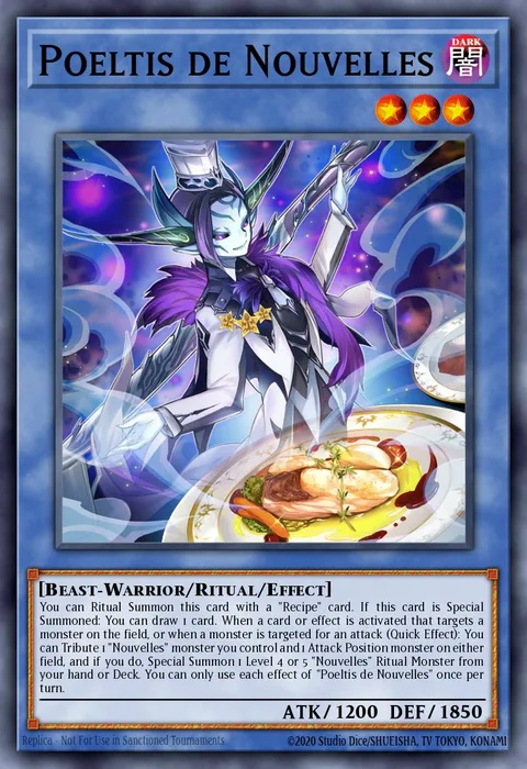 Poeltis de Nouvelles trading card