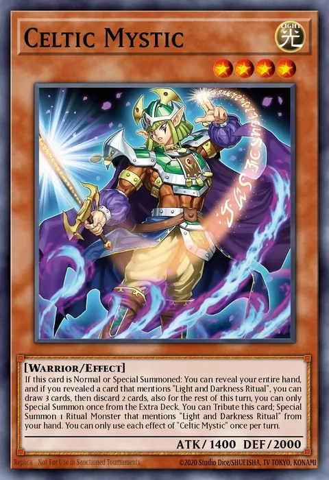 Celtic Mystic trading card