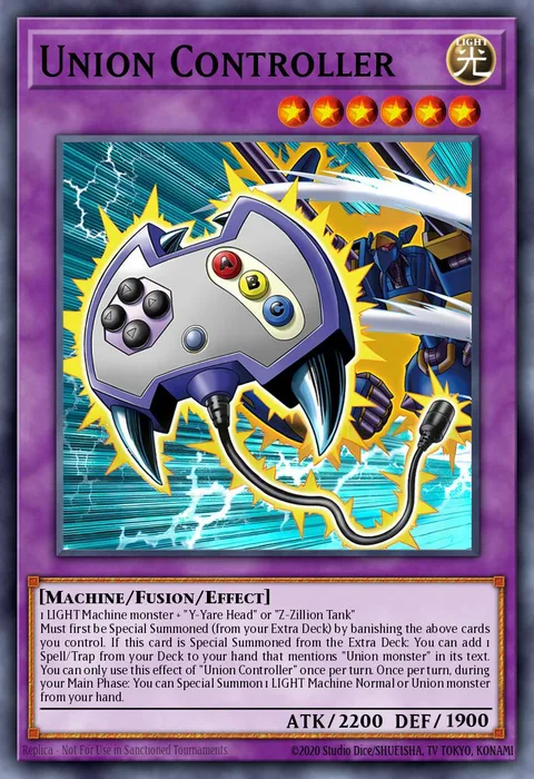 Union Controller trading card