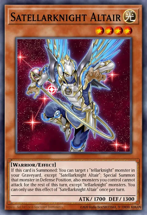 Satellarknight Altair trading card