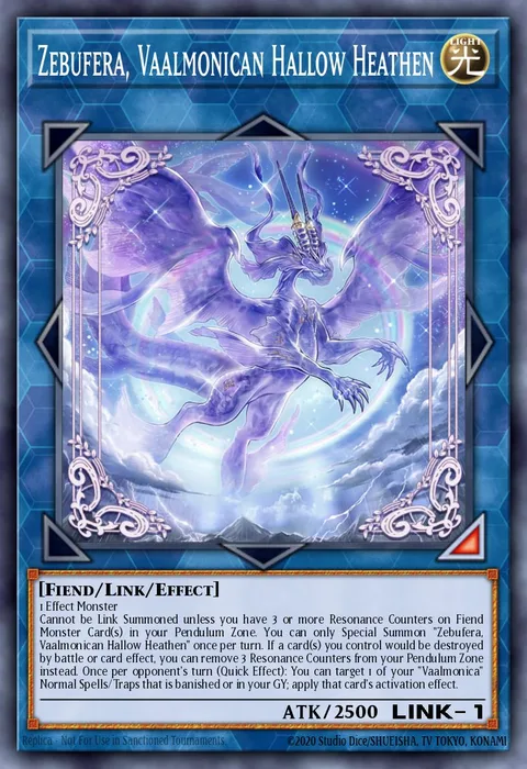Zebufera, Vaalmonican Hallow Heathen trading card