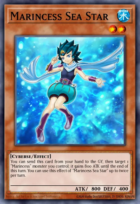 Marincess Sea Star trading card