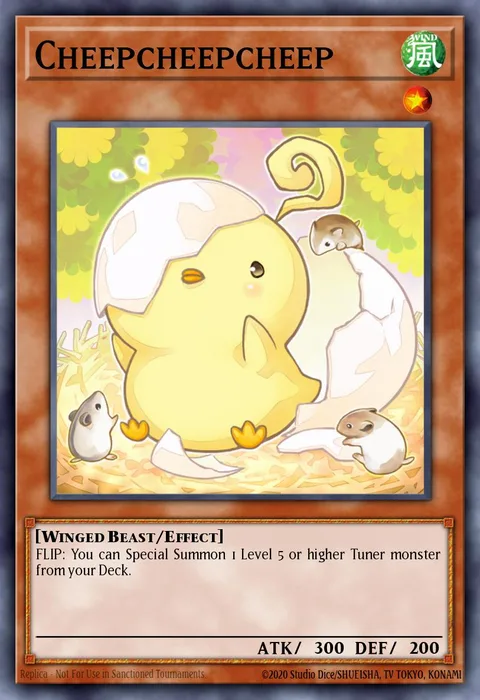 Cheepcheepcheep trading card