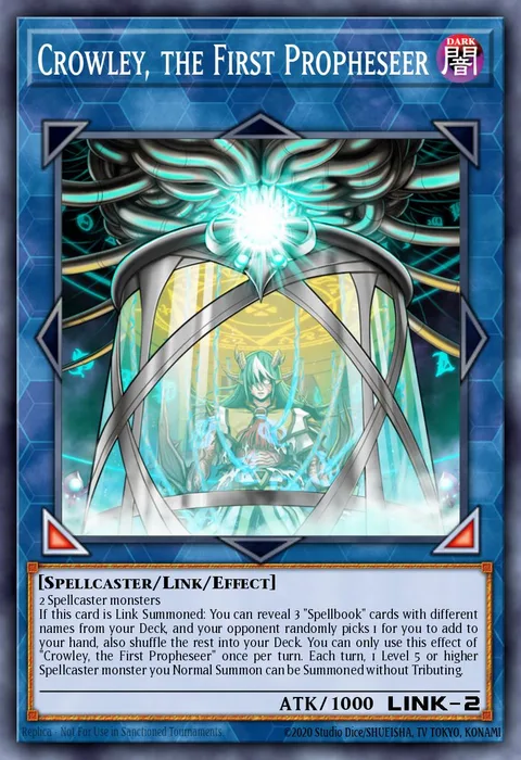Crowley, the First Propheseer trading card