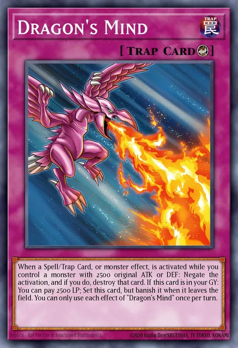 Dragon's Mind trading card