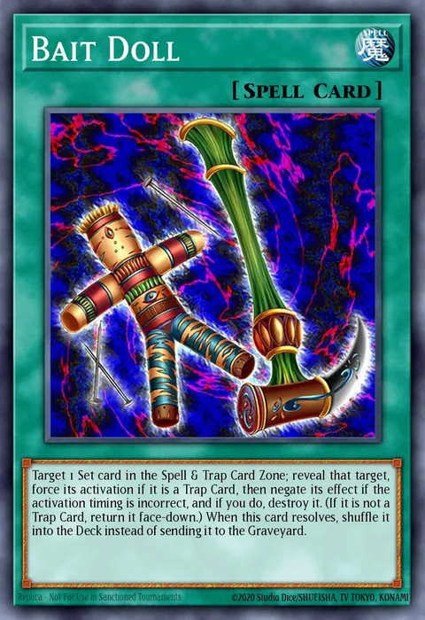 Bait Doll trading card