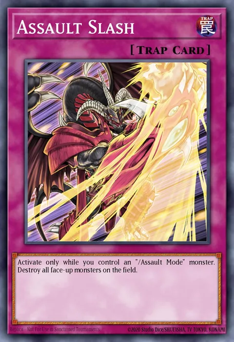 Assault Slash trading card