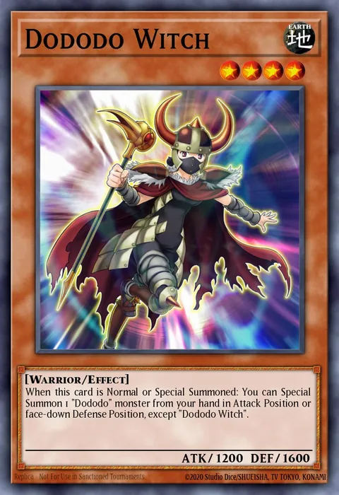 Dododo Witch trading card