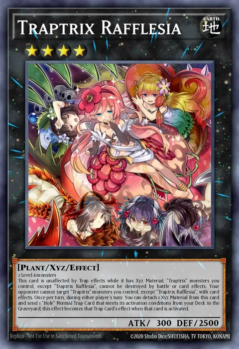 Traptrix Rafflesia trading card