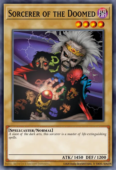 Sorcerer of the Doomed trading card