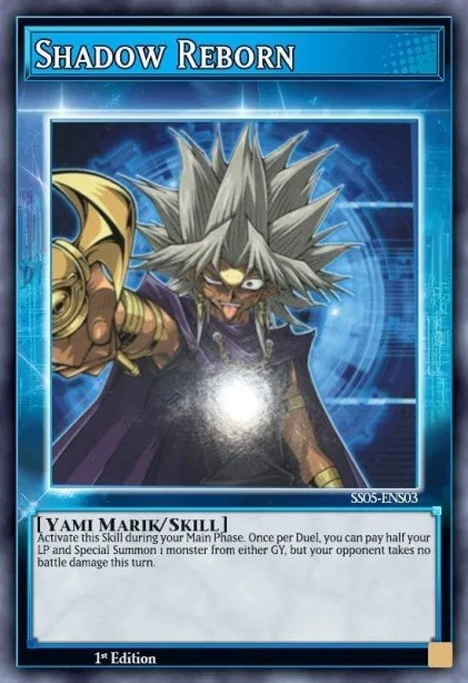 Shadow Reborn trading card