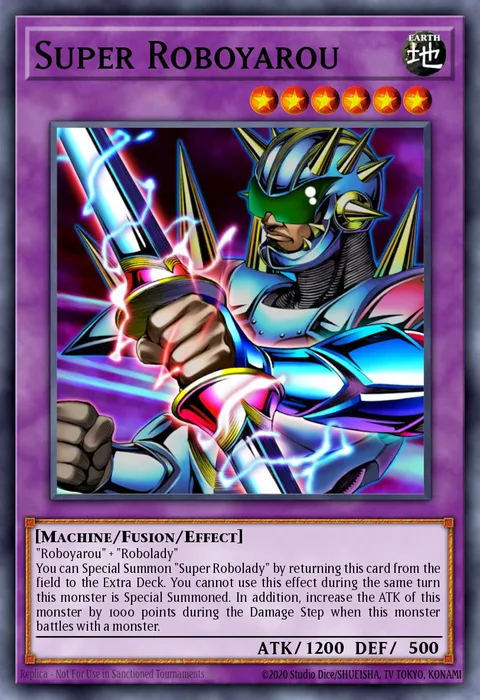 Super Roboyarou trading card