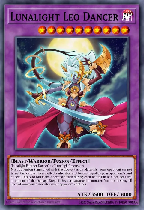 Lunalight Leo Dancer trading card