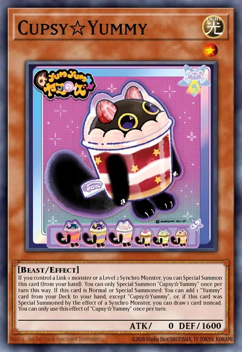 Cupsy☆Yummy trading card