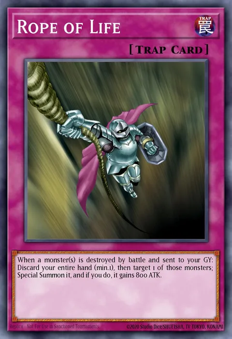 Rope of Life trading card