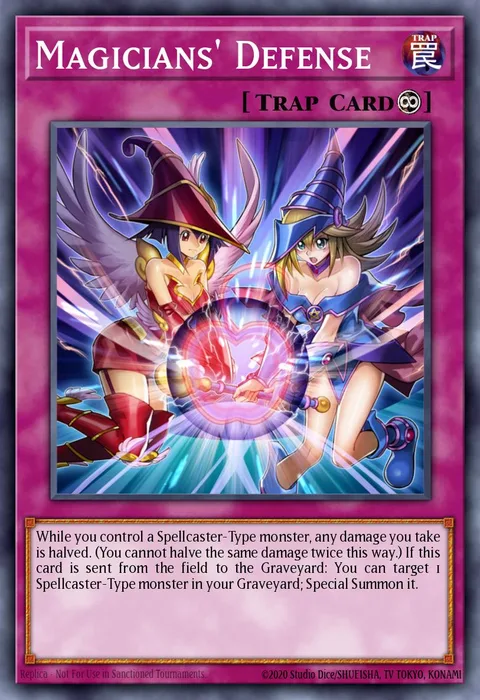 Magicians' Defense trading card