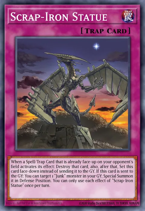 Scrap-Iron Statue trading card