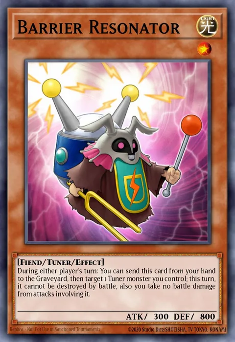 Barrier Resonator trading card