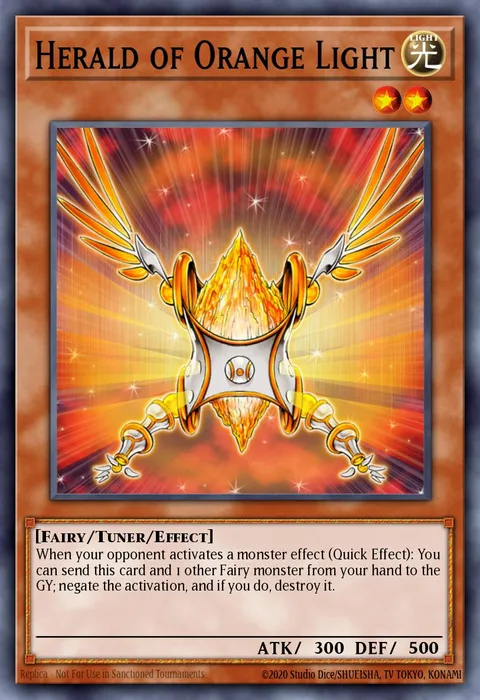 Herald of Orange Light trading card