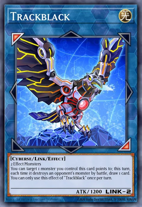 Trackblack trading card