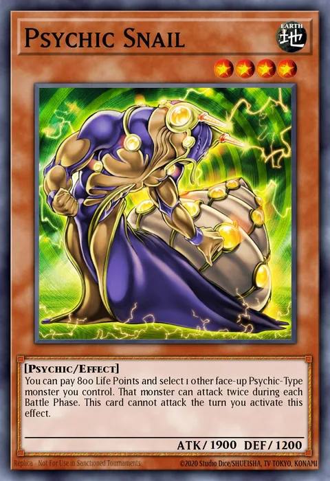 Psychic Snail trading card