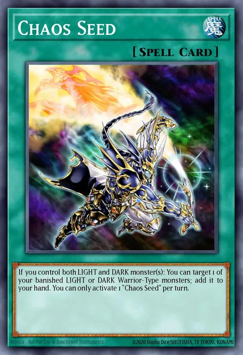 Chaos Seed trading card