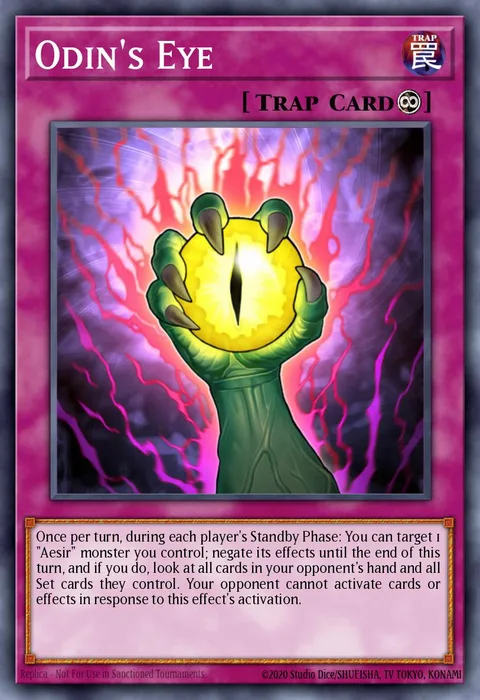 Odin's Eye trading card