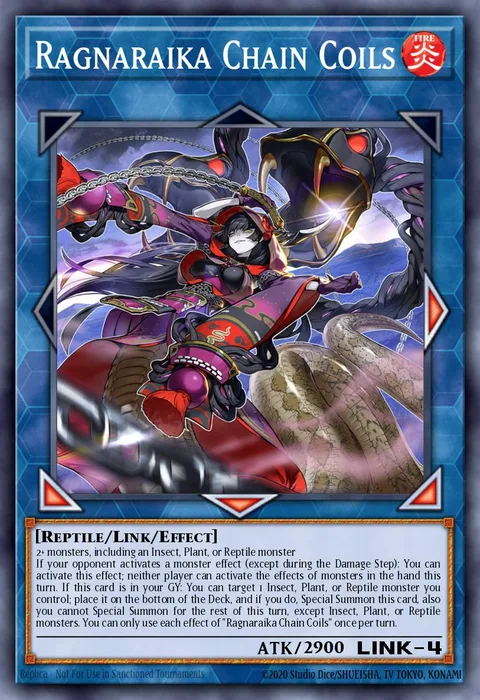 Ragnaraika Chain Coils trading card